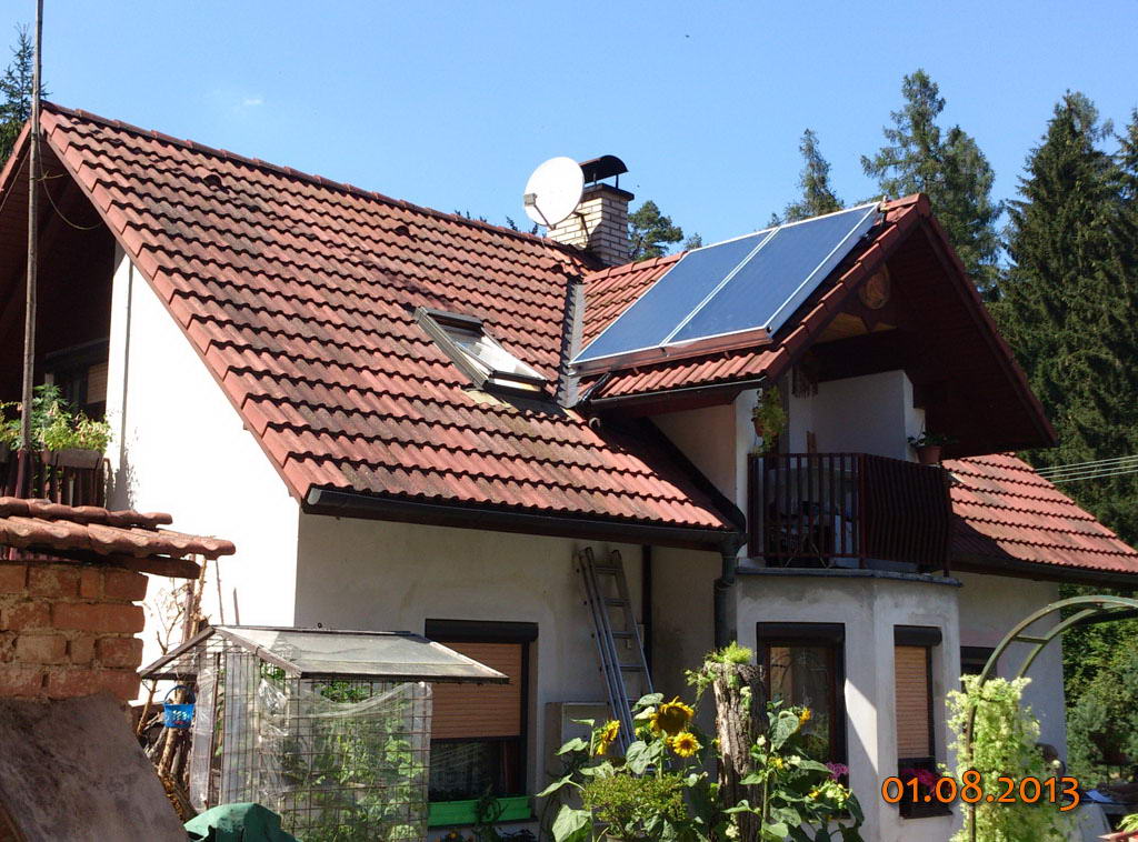 Solární ohřev vody - Stra�isko