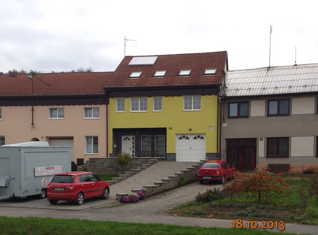 Solární ohřev vody - Lhota u Kroměříže