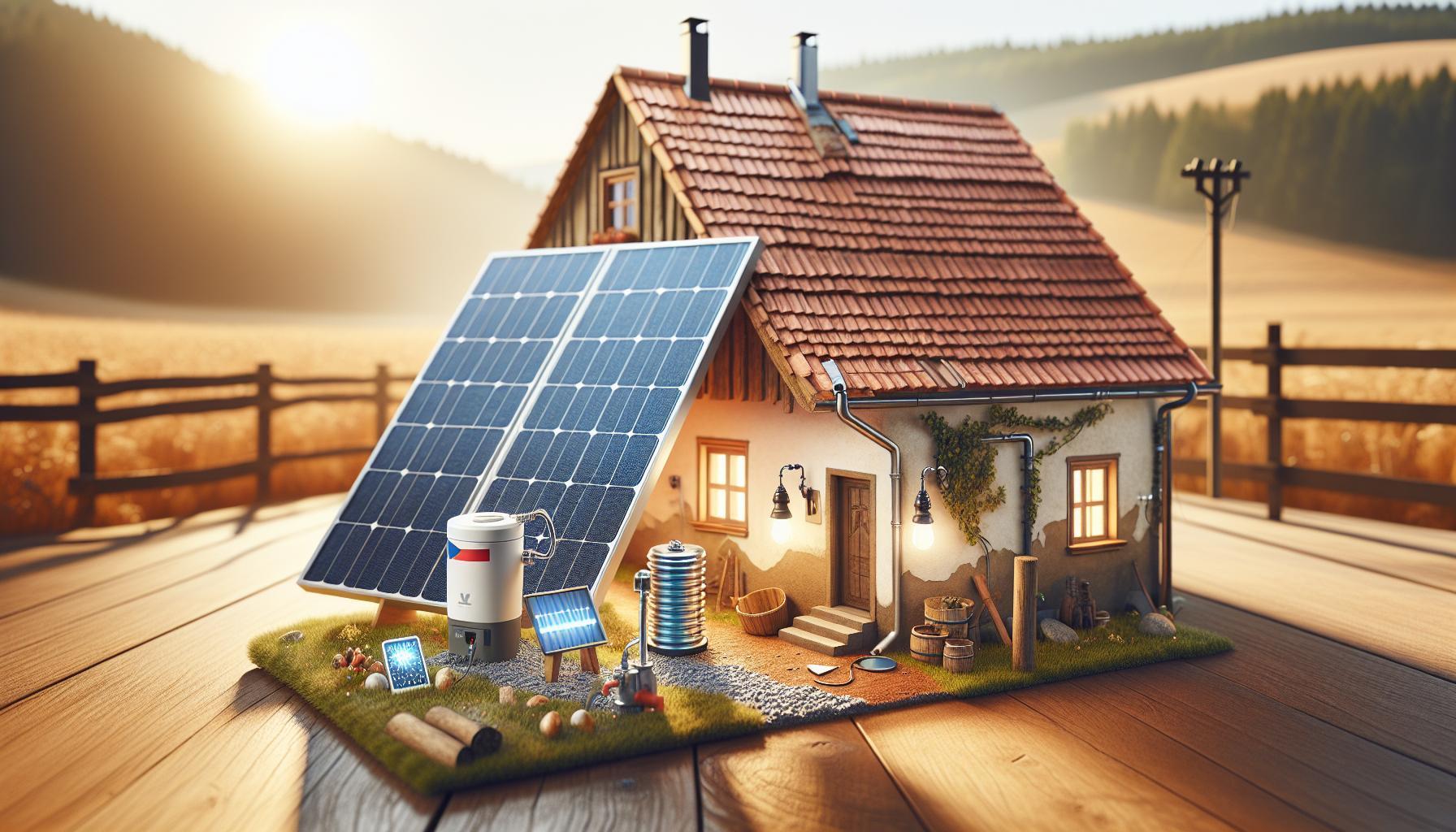 Co připojit na jeden solární panel na přímo? Praktické možnosti