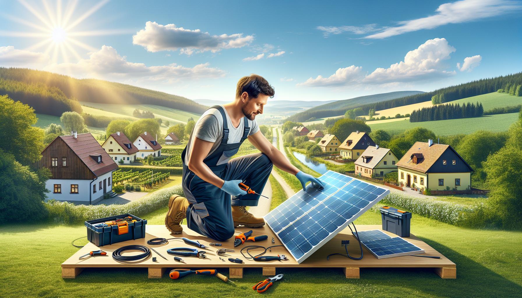 Jak opravit prasklý solární panel: Úsporné řešení pro kutily