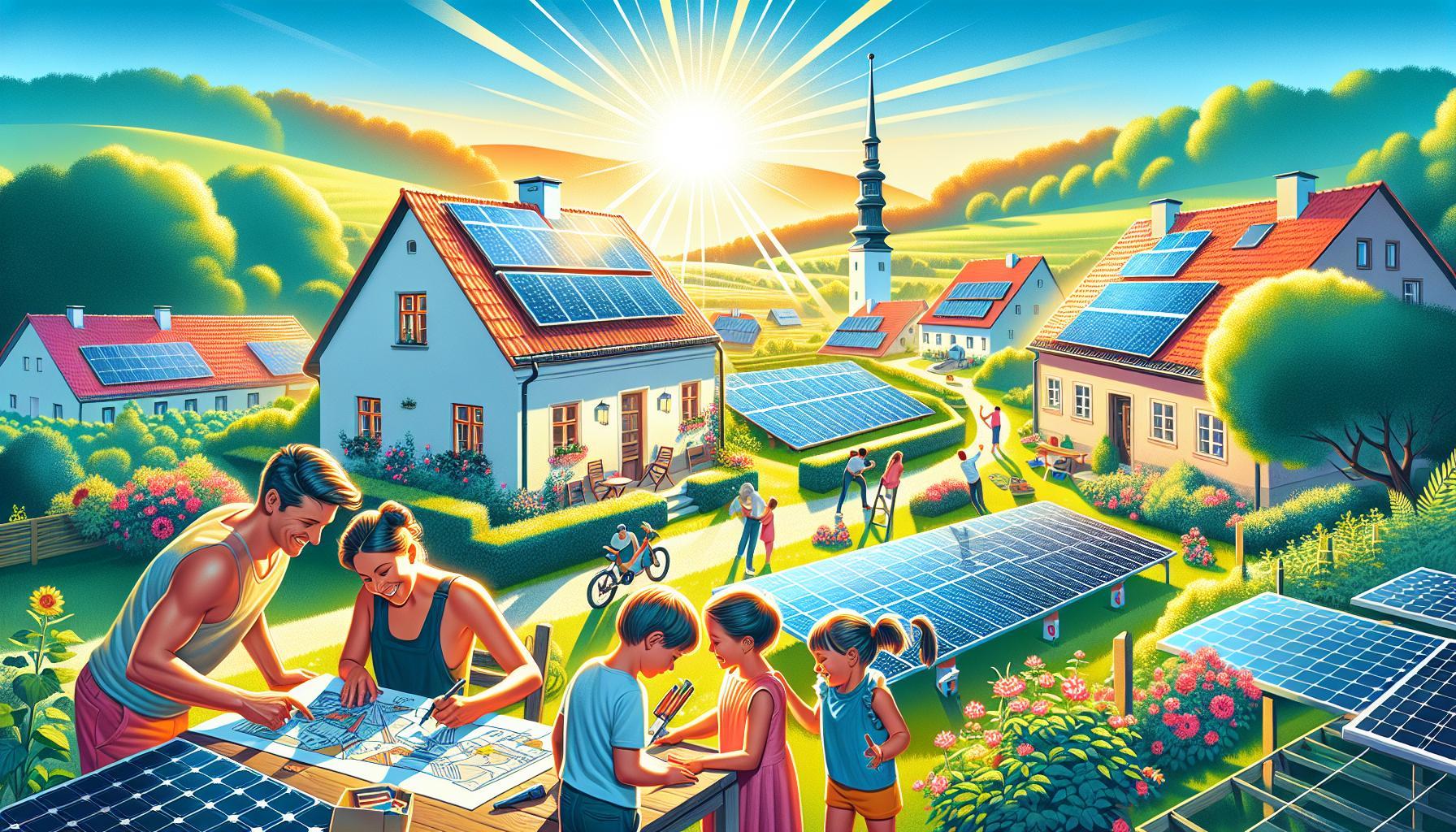 Jak nakreslit solární panel: Kreativní návod pro děti i dospělé