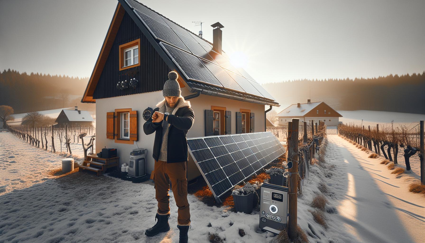 Jak nabíjet solární hodinky v zimním období