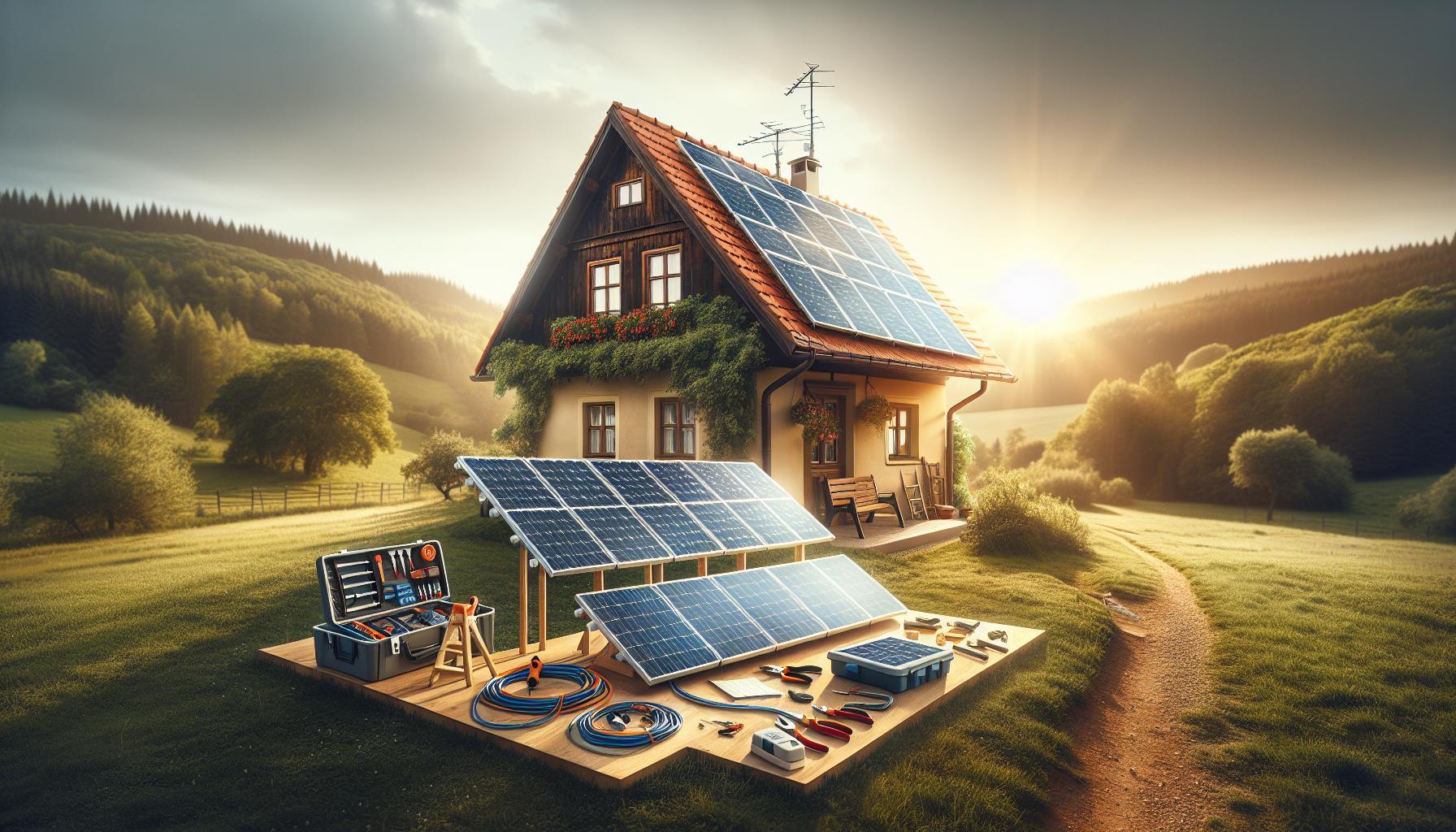 Jak dobít solární baterii bez přímého slunce