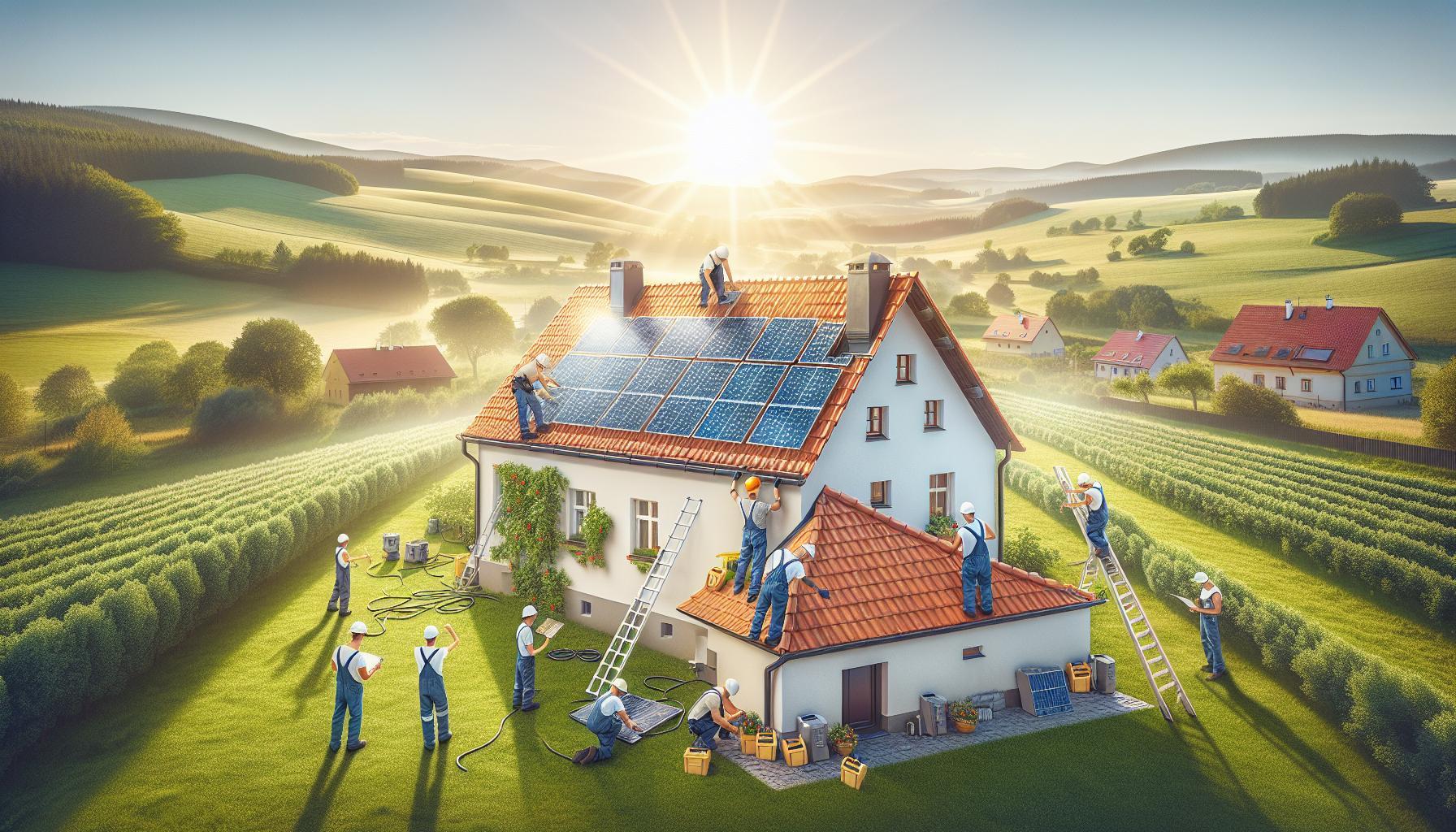 Jak postavit solární elektrárnu: První kroky k vlastní energii