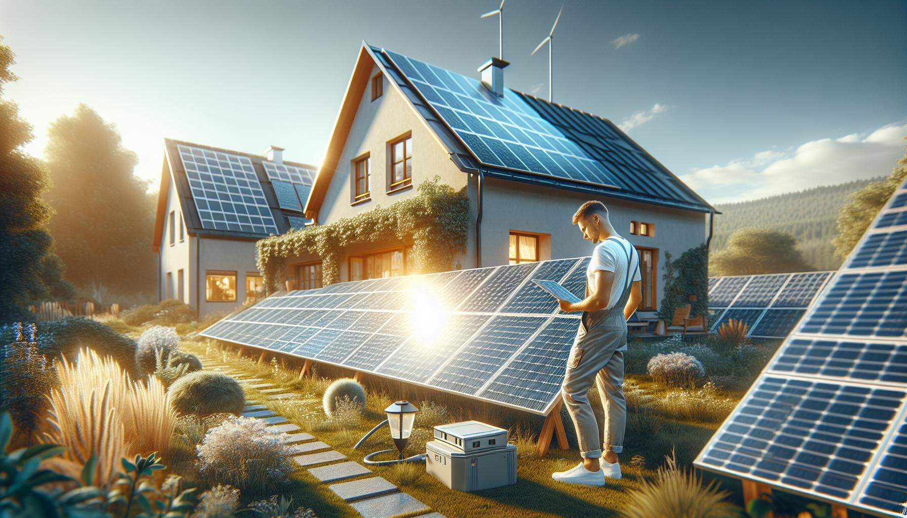 Údržba a péče o solární elektrárnu pro dlouhou životnost