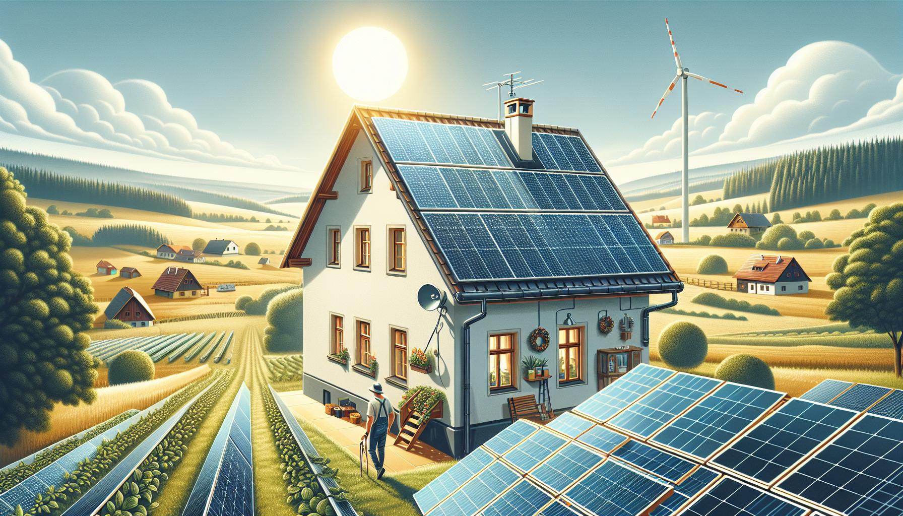 - Jak fungují solární panely při vytápění domácnosti