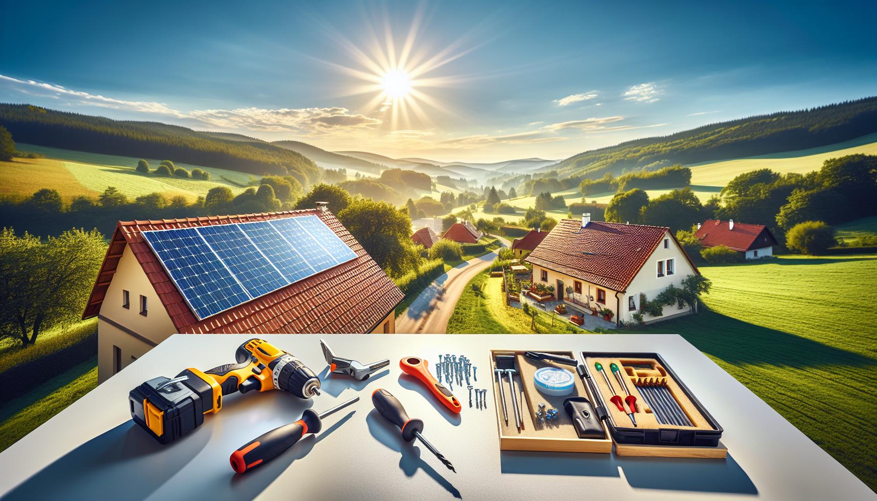 Jak správně instalovat solární panely svépomocí
