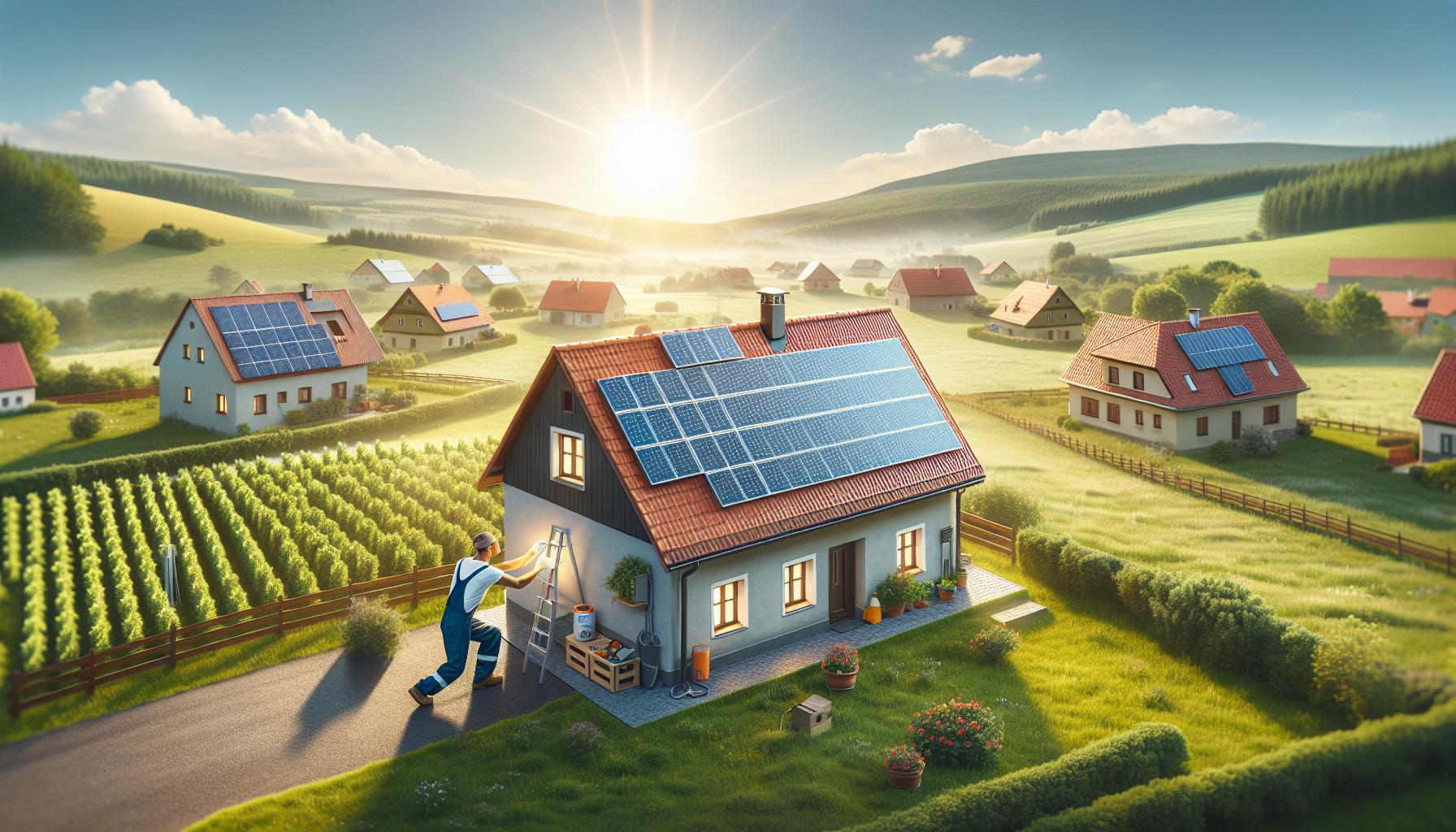 Jak správně zapojit solární články pro maximální výkon