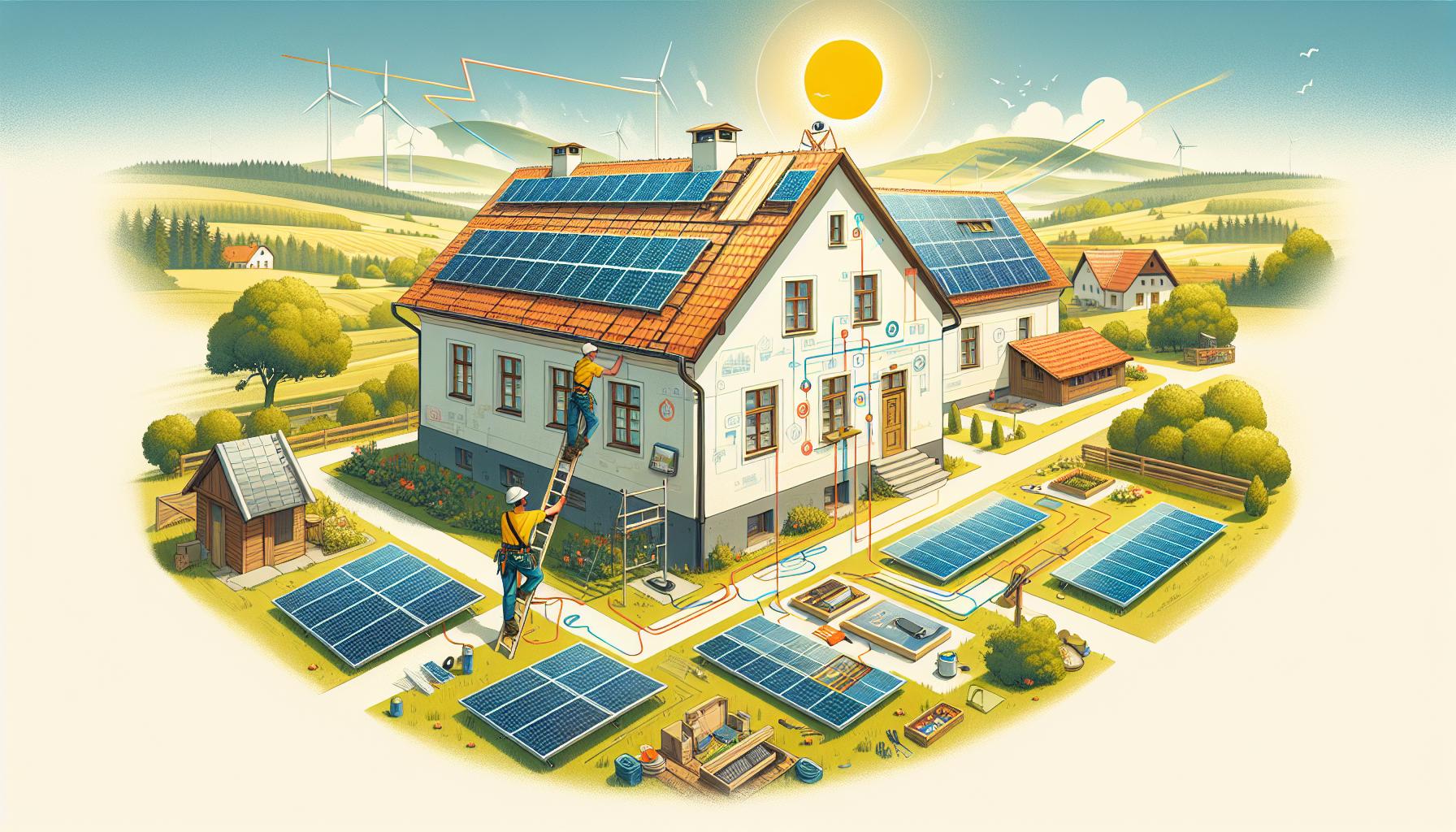 Krok za krokem: Jak správně napojit domácí spotřebiče na solární energii