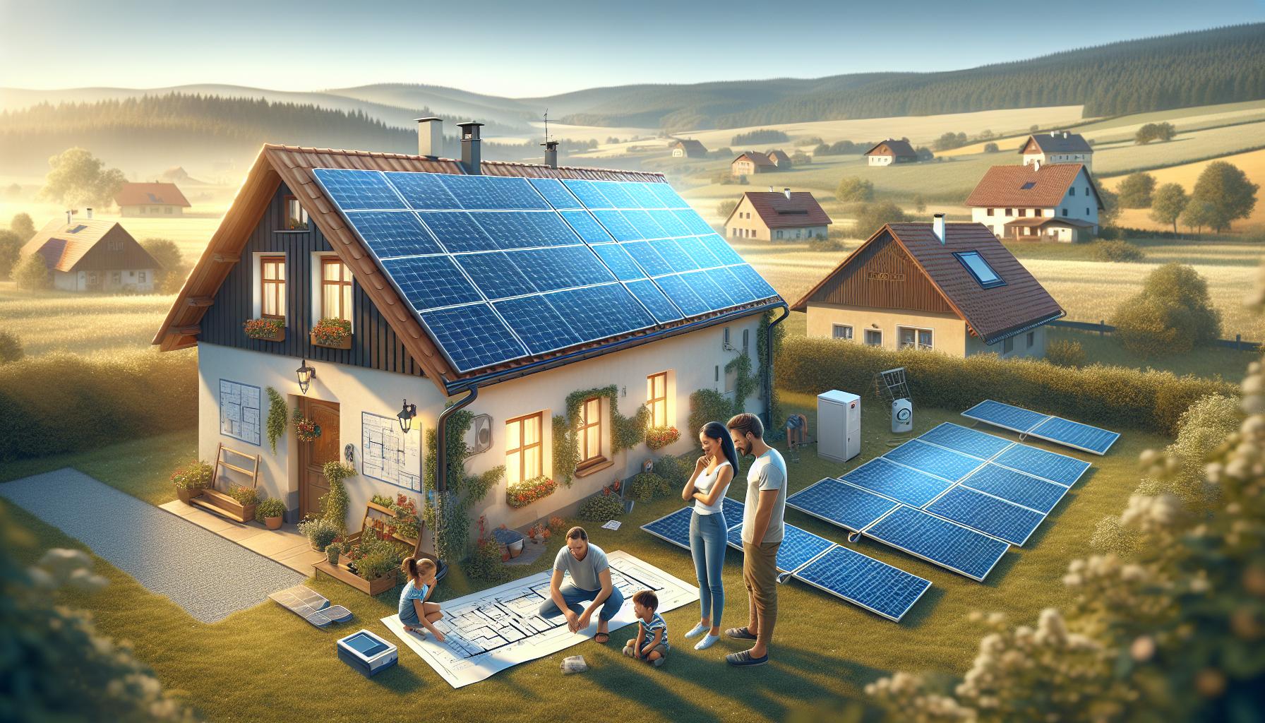 Krok za krokem: Plánování vaší solární elektrárny